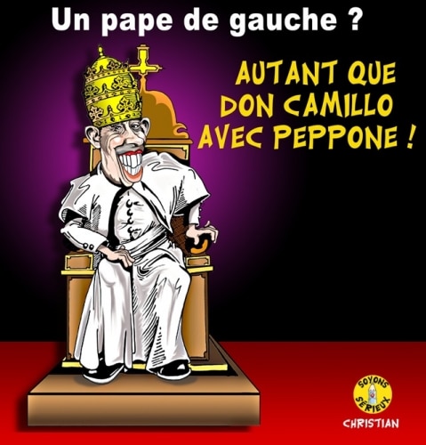 Un pape pas très catholique …